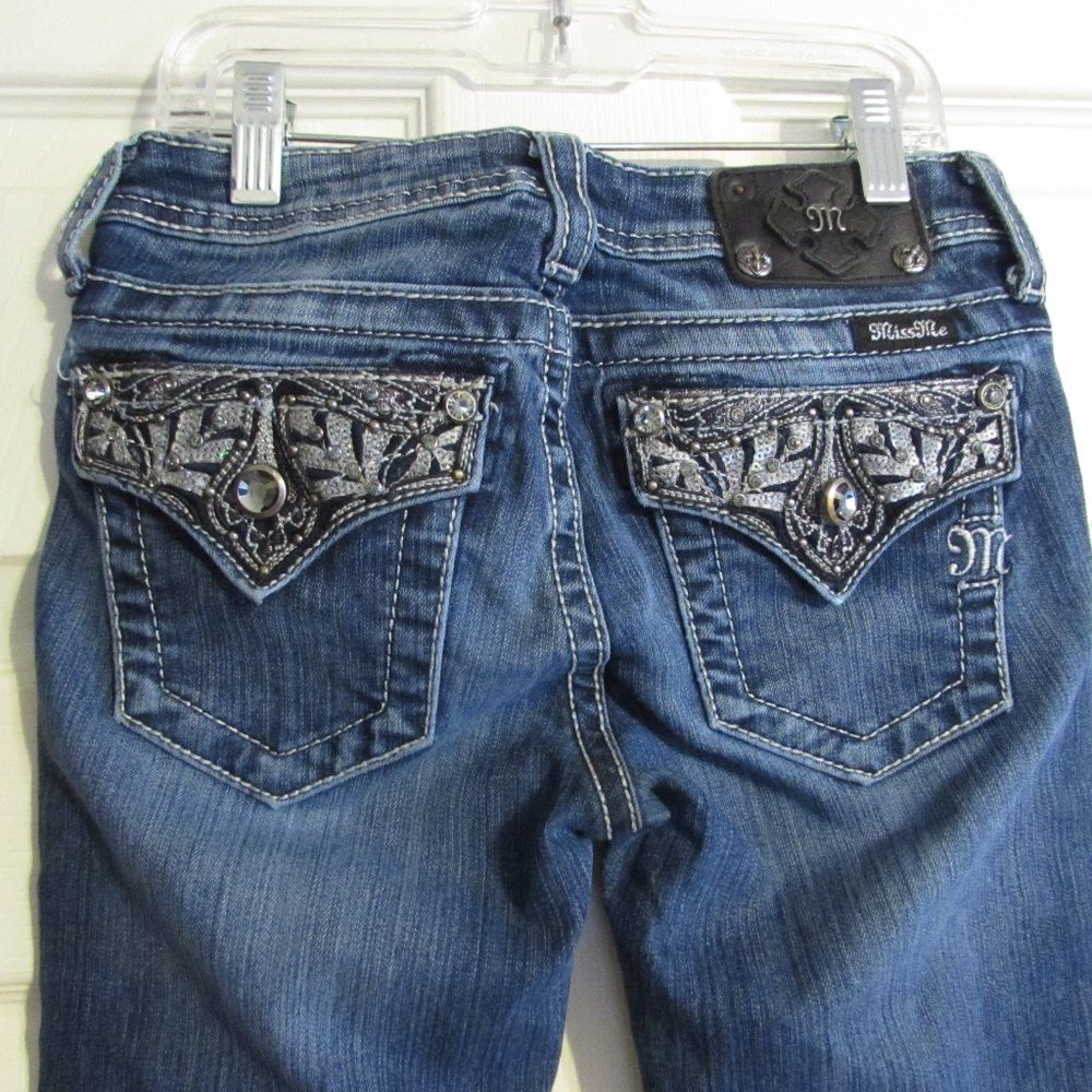 Girl's MISS ME Skinny Jeans W/ Great Pockets 14